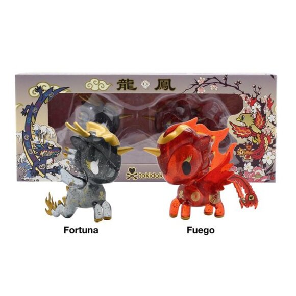 Tokidoki Unicorno Fortuna (Dragon) and Fuego (Phoenix) - Picture 1 of 9
